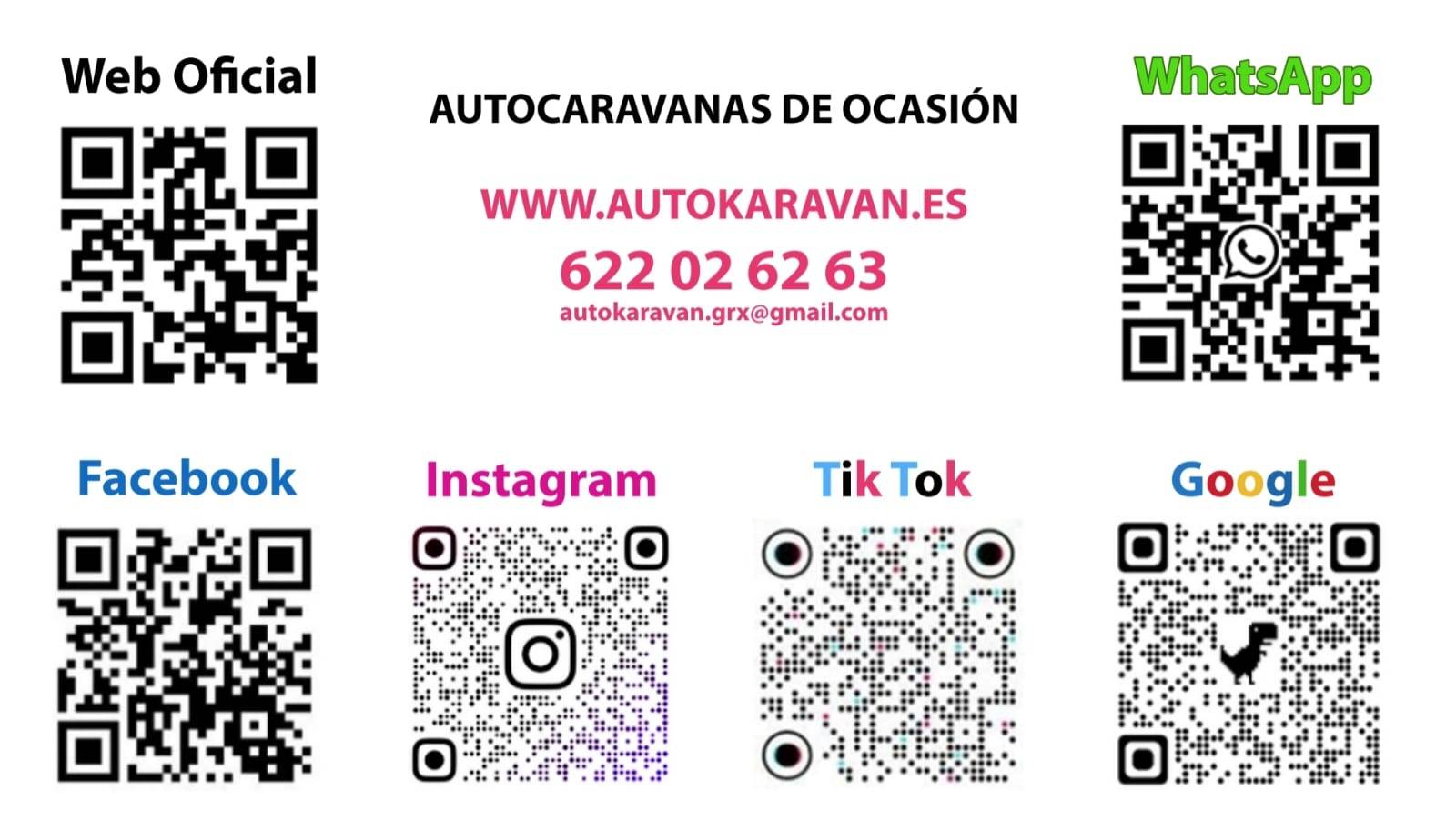 Autocaravanas de ocasión Autokaravan en Granada