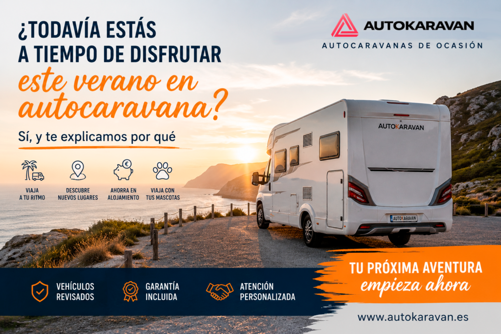 Estas a tiempo de comprar una autocaravana